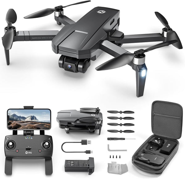 Holy Stone HS720R 3 Axis Gimbal GPS Drones with 4K EIS Camera for Adults, with 1 battery