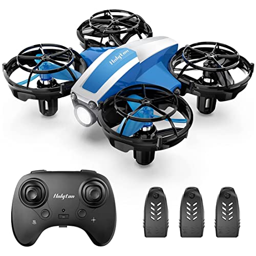 Holyton Mini Drone for Kids Beginners, Remote control Micro Quadcopter with 21 Mins Flight Time, Auto Rotation, Auto Hover, Circle Fly, 3D flip, Throw to Go, Nano Indoor Toys for Boys and Girls